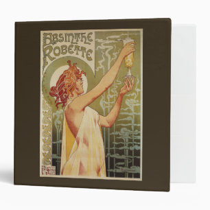 Robette Absinthe Advertisement Poster Binder