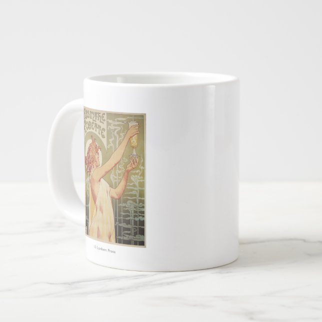 Robette Absinthe Advertisement Poster Large Coffee Mug (Front Left)