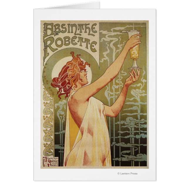 Robette Absinthe Publicité Poster (Devant)