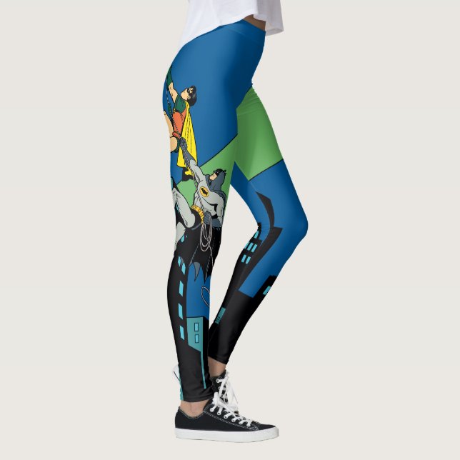 Robin And Batman Climb Leggings (Right)