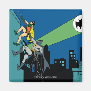 Robin And Batman Climb Magnet