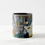 Robin And Batman Handshake Two-Tone Coffee Mug<br><div class="desc">Batman TV Series (1966) | Celebrate teamwork with the Robin and Batman Handshake Two-Tone Coffee Mug, featuring vibrant artwork of Gotham’s dynamic duo in a classic moment of camaraderie. Crafted from high-quality ceramic, this mug combines functionality with bold design, making it perfect for coffee, tea, or any favorite beverage. The...</div>