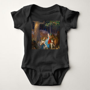 Robin and His Mother Go to Nottingham Fair, 1917 Baby Bodysuit