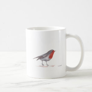 Robin bird coffee mug
