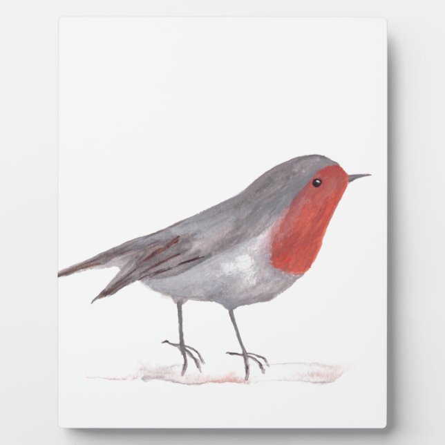 Robin bird plaque (Front)