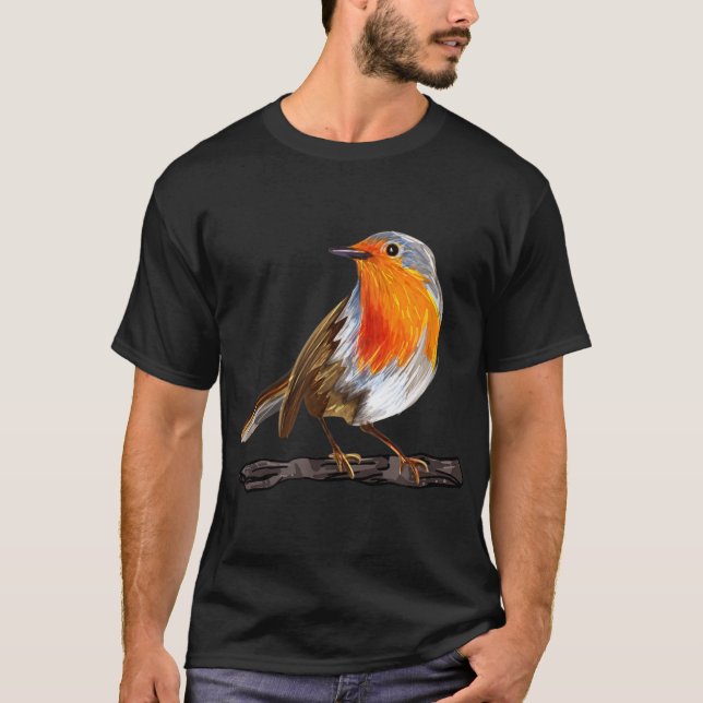 Robin Bird T-Shirt (Front)