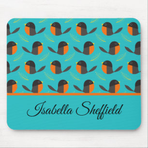 Robin Birds  Mouse Pad