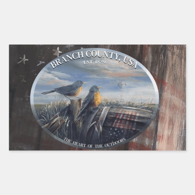 Robin Branch Co MICH Sticker (Front)