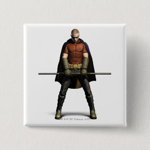 Robin Colour 2 Inch Square Button