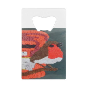Robin Credit Card Bottle Opener