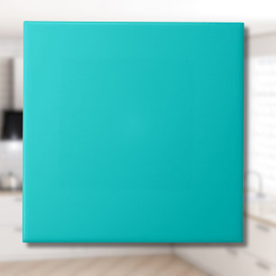 Robin Egg Blue Solid Colour   Classic   Elegant Tile