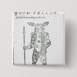 Robin Goodfellow 2 Inch Square Button