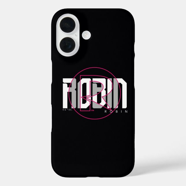 Robin Hi-Tech Name Graphic Case-Mate iPhone Case (Back)