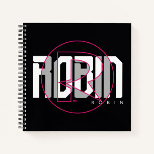 Robin Hi-Tech Name Graphic Notebook