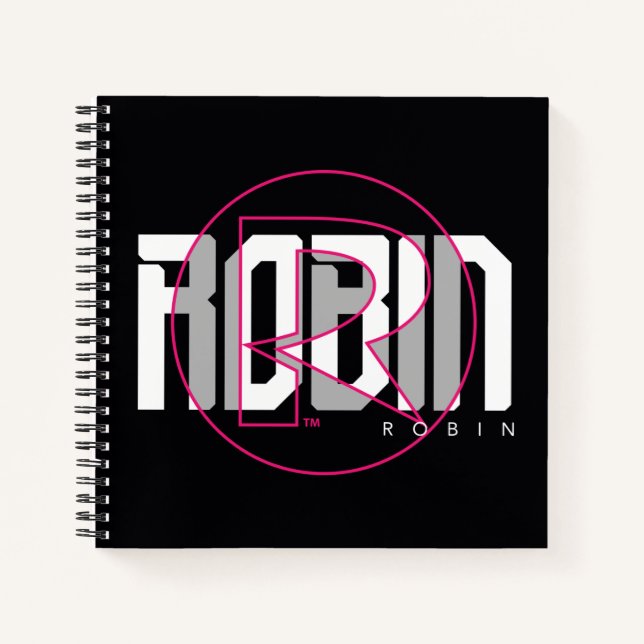Robin Hi-Tech Name Graphic Notebook (Front)