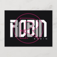 Robin Hi-Tech Name Graphic