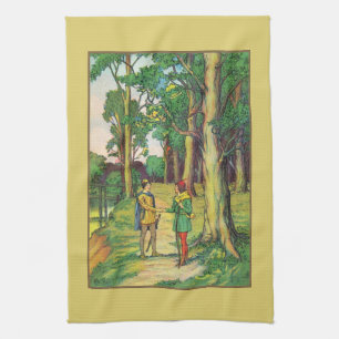 Robin Hood And Little John Kitchen Towel