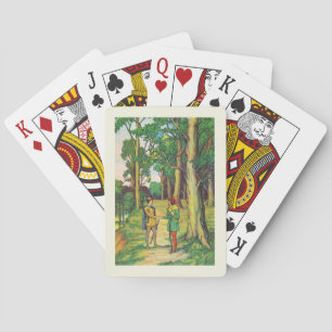 Robin Hood And Little John  Playing Cards