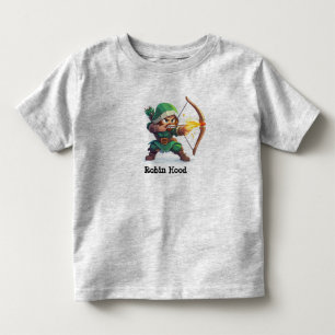 Robin Hood and Sectral Arrow Custon Name Toddler T-shirt