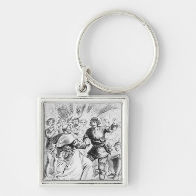 Robin Hood and the Bishop Keychain (Front)