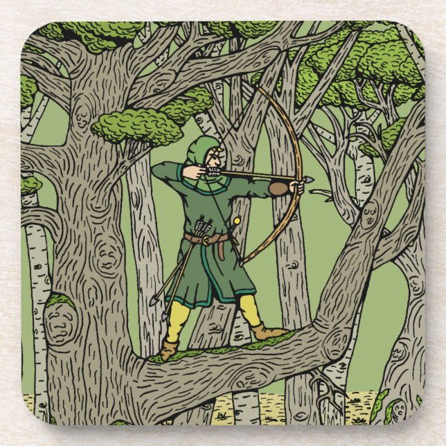 Robin Hood Coaster (Front)
