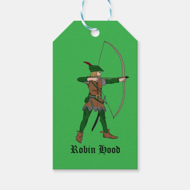 Robin Hood Gift Tags (Front)