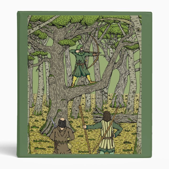 Robin Hood in Sherwood Forest Binder (Front)