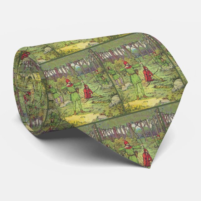 Robin Hood In The Forest Tie (Rolled)