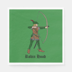 Robin Hood napkin