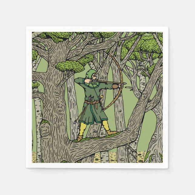 Robin Hood Napkin (Front)