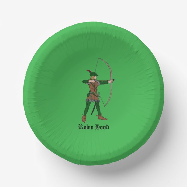 Robin Hood Paper Bowls Paper Plate (Front)