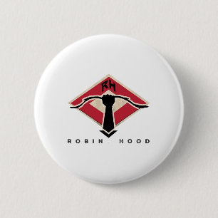 Robin Hood Resist 2 Inch Round Button