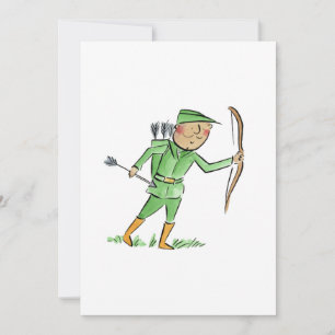Robin Hood, Sherwood Forest, Nottingham Invitation