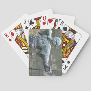 Robin Hood Statue Nottingham Playing Cards