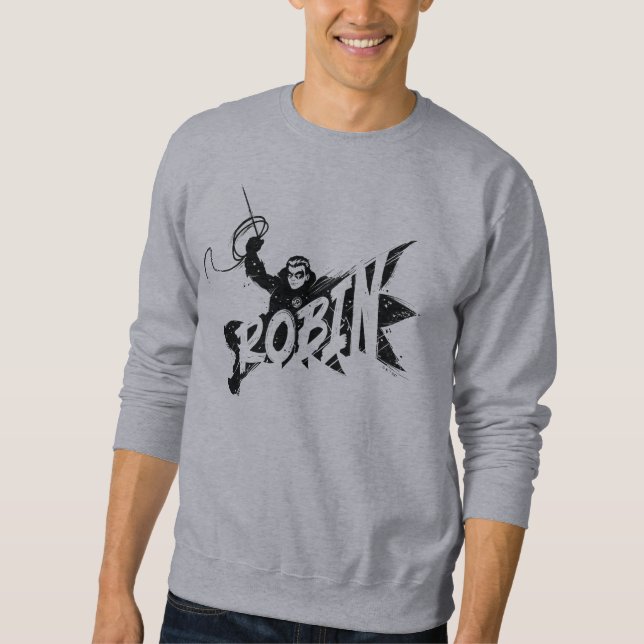 Robin Ink Brush Name Sweatshirt (Front)