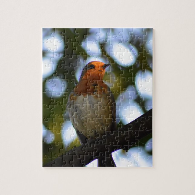 Robin Jigsaw Puzzle (Vertical)