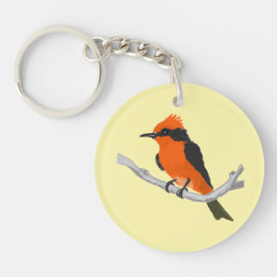 Robin Keychain
