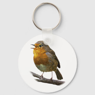 Robin Keychain