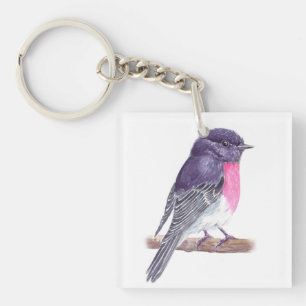 Robin Keychain