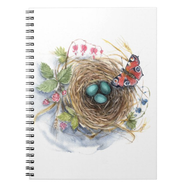 Robin Nest Notebook (Front)