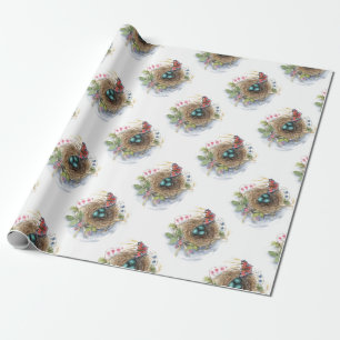 Robin Nest Wrapping Paper