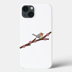 Robin on Sakura iPhone 13 Case