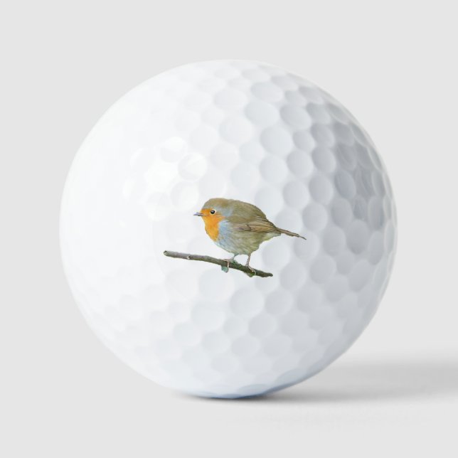 Robin Redbreast Golf Ball (Front)