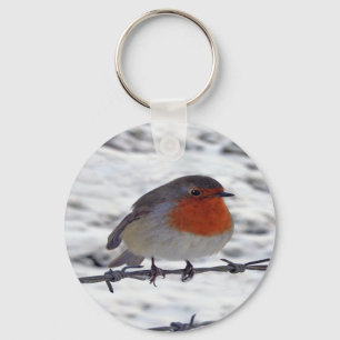 Robin Redbreast Keychain