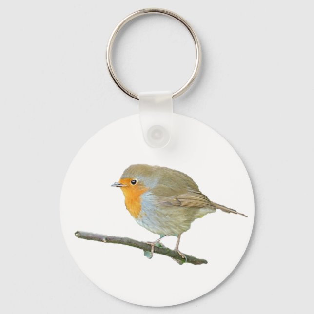 Robin Redbreast Keychain (Front)