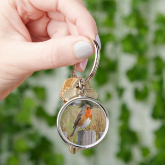 Robin Redbreast Keychain