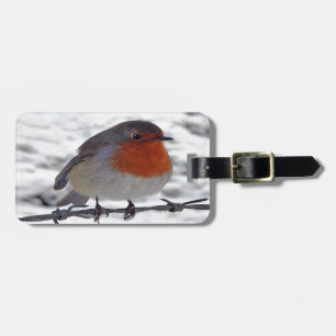 Robin Redbreast Luggage Tag