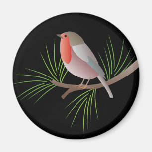 Robin Redbreast Magnet