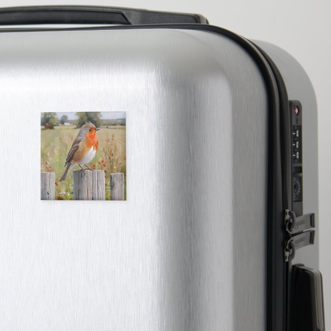  Robin Redbreast Magnet (In Situ (Luggage))