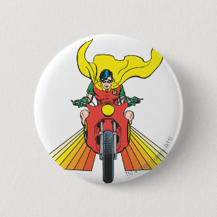 Robin Rides 2 2 2 Inch Round Button